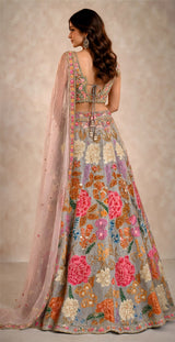 REHMAT FLORAL LEHENGA