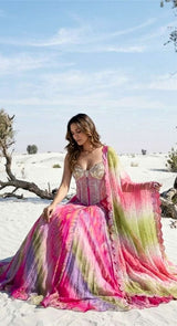 Meisho Corset Lehenga