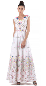 Ivory Polka Jump Suit