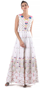 Ivory Polka Jump Suit