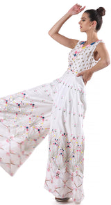 Ivory Polka Jump Suit