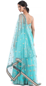 Feroza Peplum Sharara