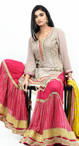 party wear sharara dress online