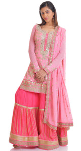 party wear sharara design