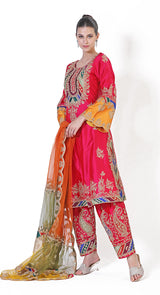 Surbhi traditional peplum suit
