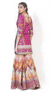 Jannat multi sharara