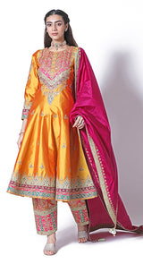 Riffat traditional banarasi salwar