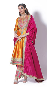 Riffat traditional banarasi salwar
