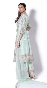 Fatima zari thread sharara