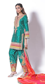 Noor brocade salwar suit