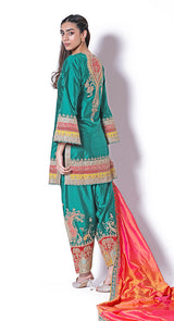 Noor brocade salwar suit