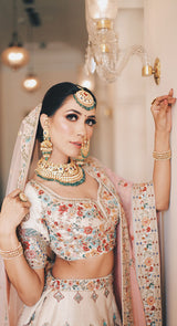 white bridal lehenga collection