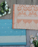 Banarasi Contrast Suit - POSHAK