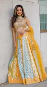 MULTI KALIDAAR LEHENGA