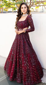 WINE CARLTON GOWN