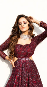 WINE CARLTON GOWN