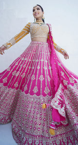 Tankhi Sheeshadori Lehenga
