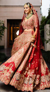 Ustad Bridal Lehenga