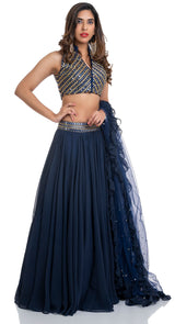 designer lehenga by Poshak