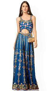 Royal Blue Jump Suit