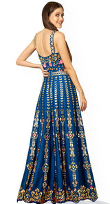 Royal Blue Jump Suit