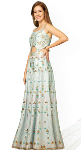 Aqua Powder Jump Suit