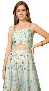 Aqua Powder Jump Suit