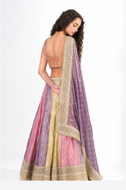 Mijwan Multikali Lehenga