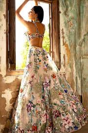 ZEENAT SEQUIN LEHENGA