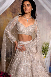 CHAMPAGNE GOLD LEHENGA