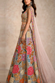 REHMAT FLORAL LEHENGA