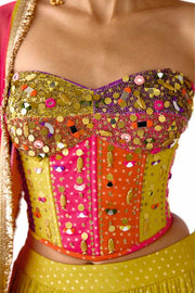 MAHIKA MULTI CORSET LEHENGA