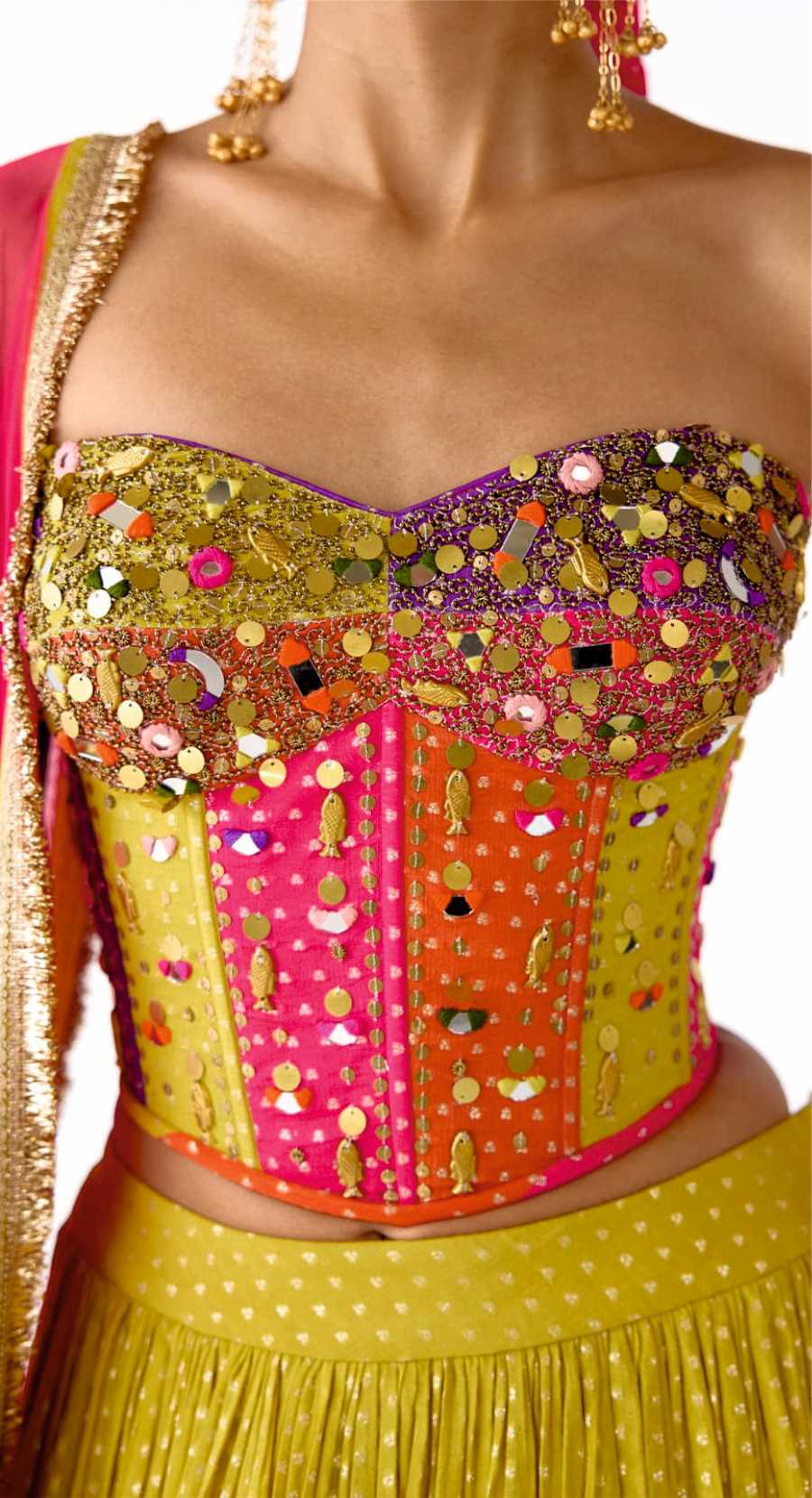 MAHIKA MULTI CORSET LEHENGA