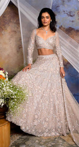 CHAMPAGNE GOLD LEHENGA