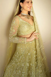 Rabia Green Lehenga