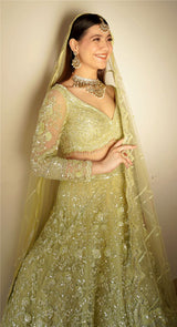 Rabia Green Lehenga