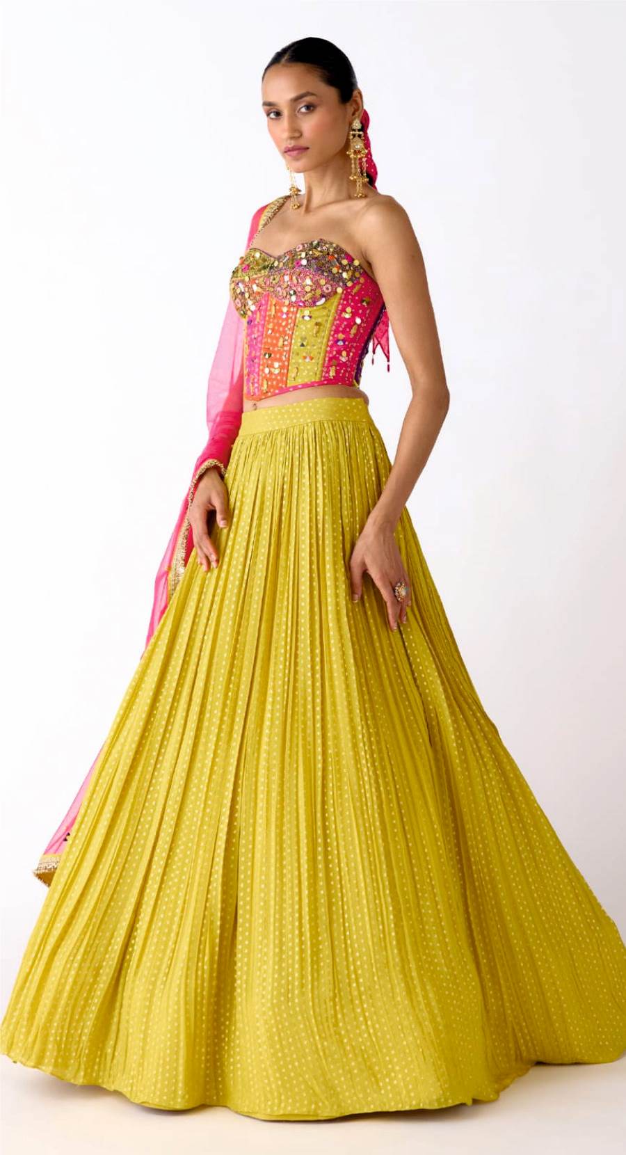 MAHIKA MULTI CORSET LEHENGA