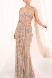 SIFAR GOLD DRAPE SAREE