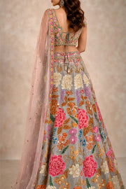 REHMAT FLORAL LEHENGA
