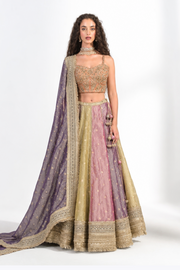 Mijwan Multikali Lehenga