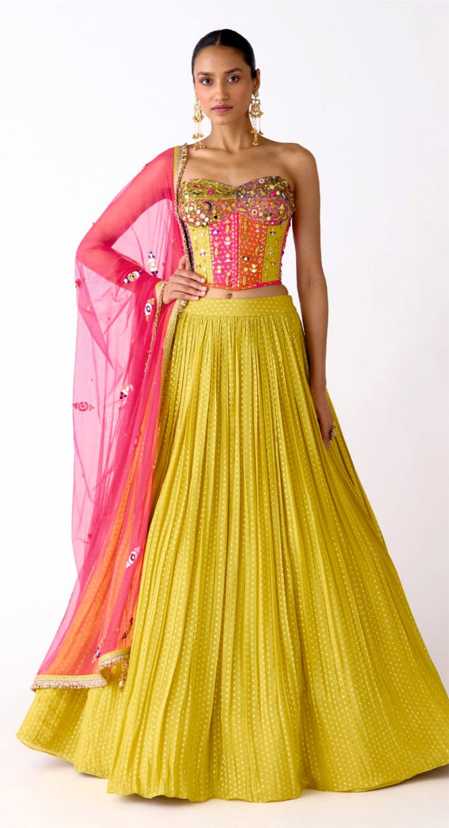 MAHIKA MULTI CORSET LEHENGA