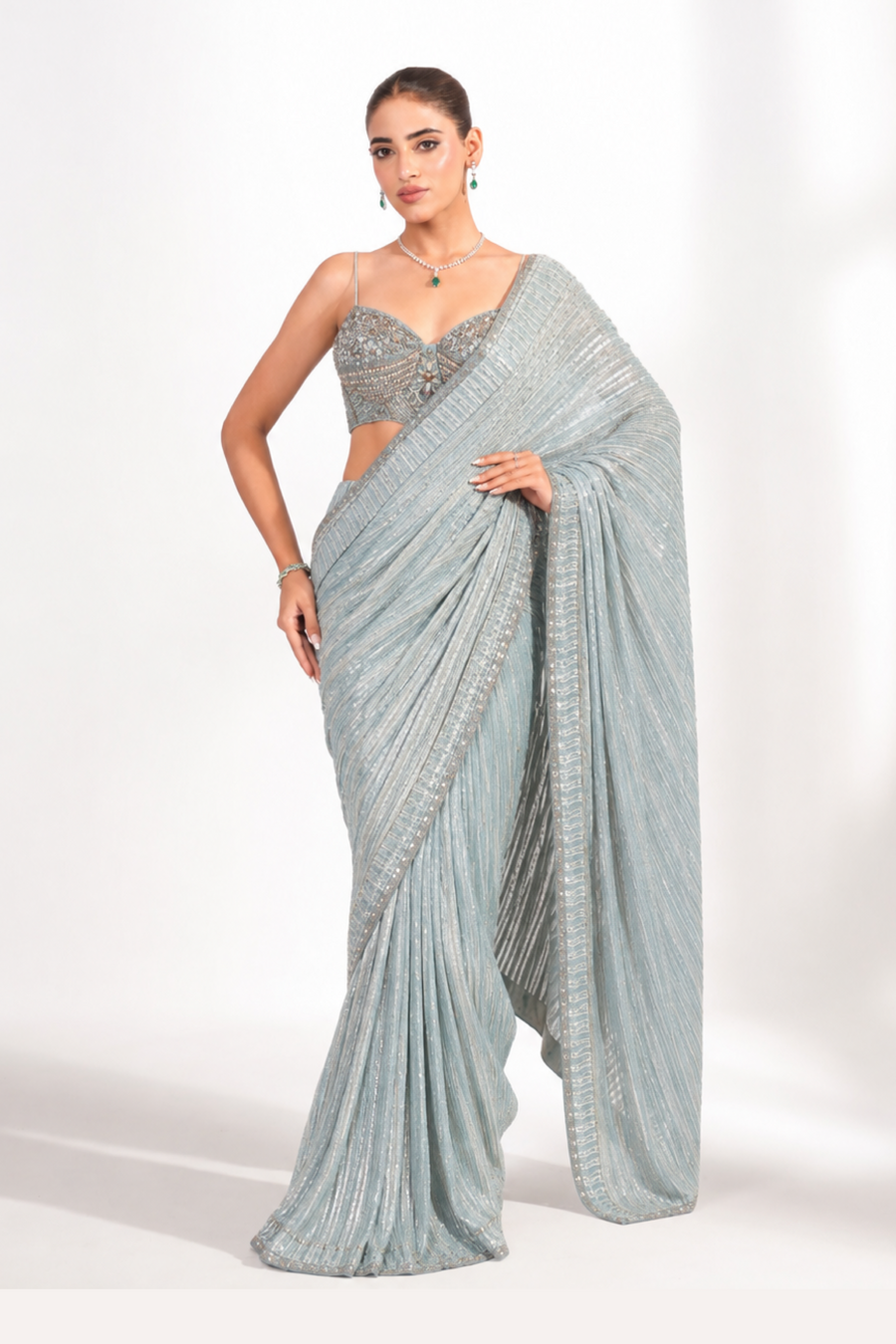 Meher Mist Saree Set