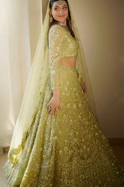 Rabia Green Lehenga