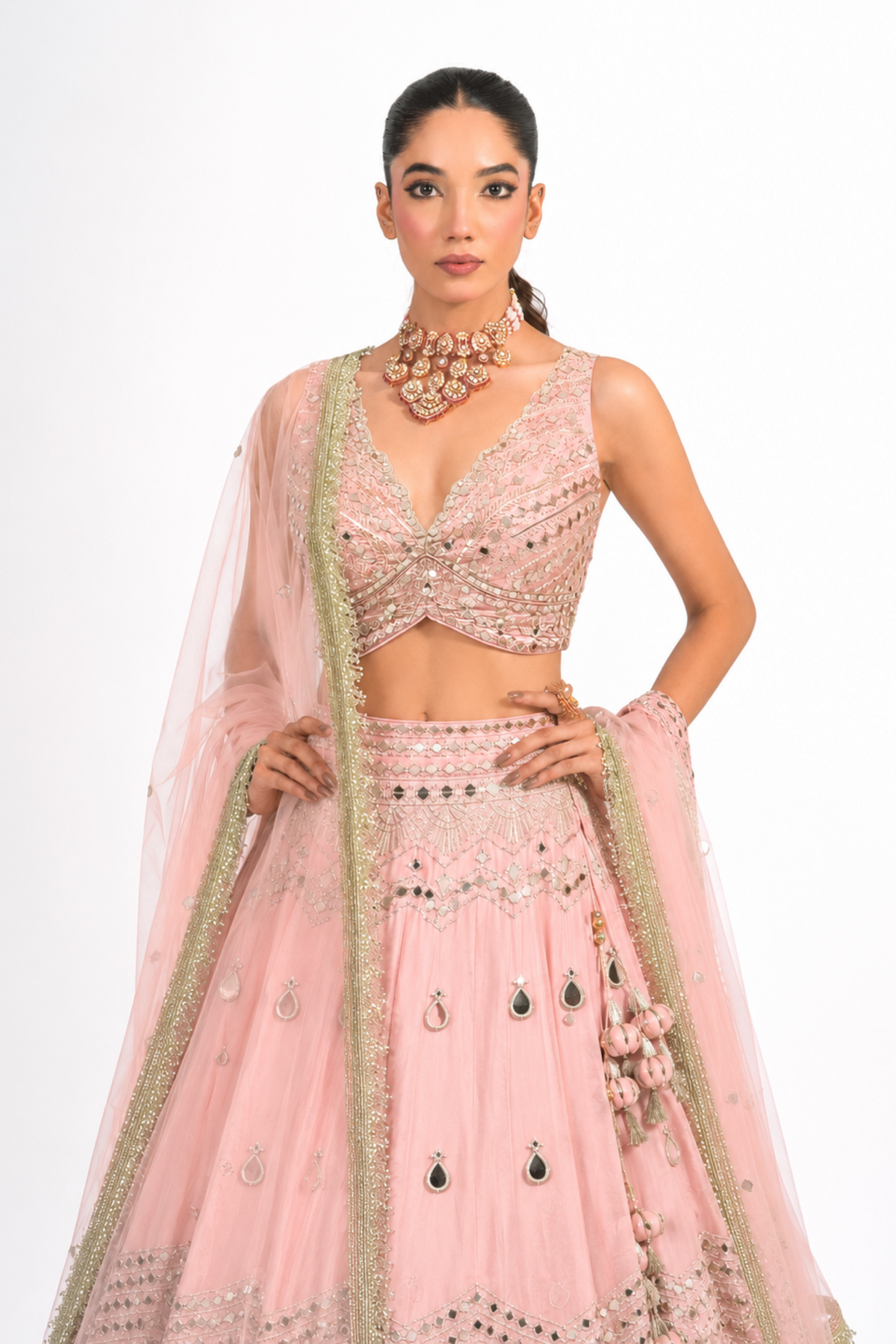 Blush Noor Lehenga Set