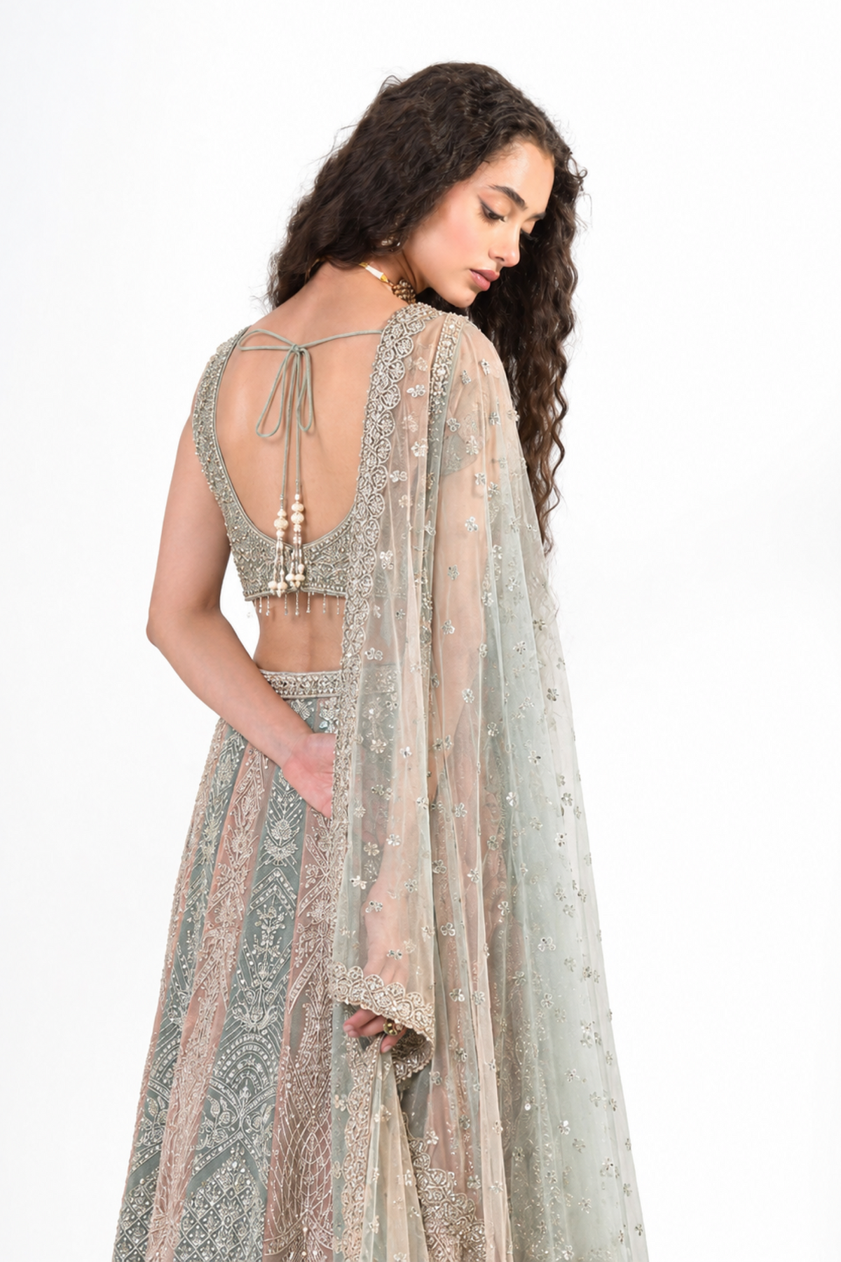 Saaya Pastel Lehenga Set