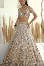 AMBRA GOLD LEHENGA