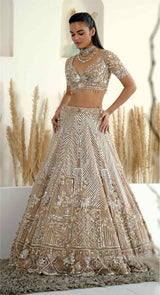 AMBRA GOLD LEHENGA