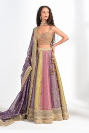 Mijwan Multikali Lehenga