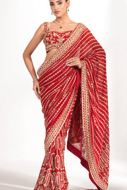 Ruby Rekha Drape Saree