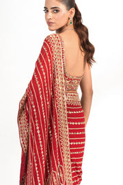 Ruby Rekha Drape Saree